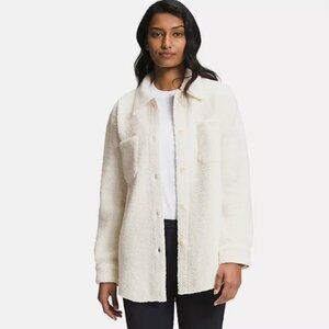The North Face Ladies Wooly Harrison Shacket Fleece Coat Jacket New Sz M